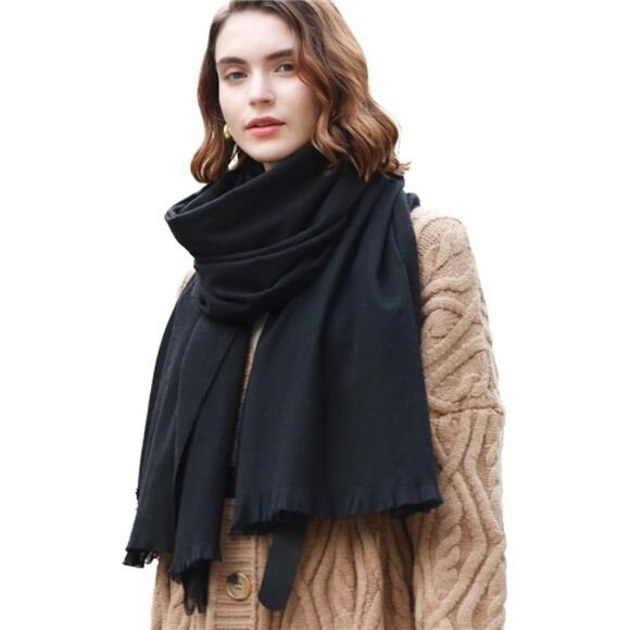 RIIQIICHY Scarfs for Women Pashmina Shawl Wraps for Evening Dresses Women Scarf - Picture 7 of 7